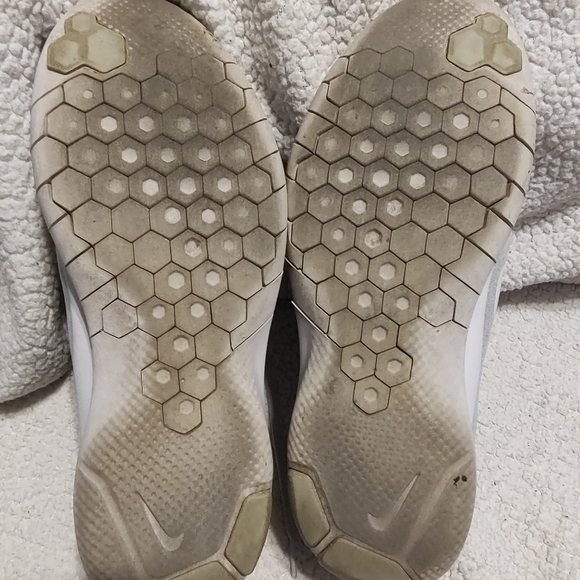 Nike Flex Experience RN 8 Light Grey & White Women's Running Shoes Sz 10 - Picture 5 of 7